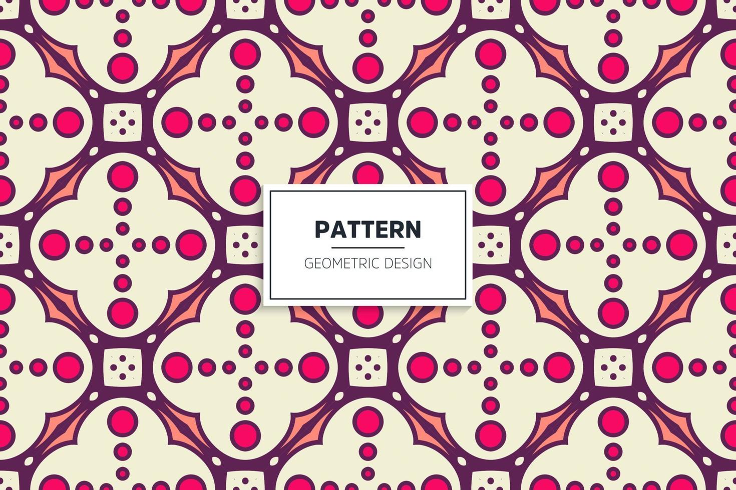 Seamless pattern with colorful elements vector