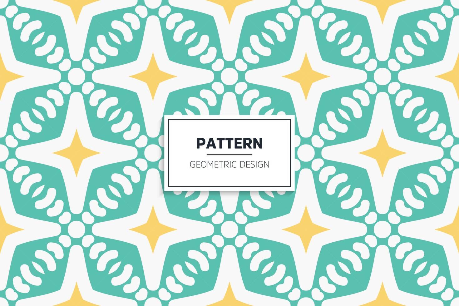 colorful seamless pattern design ornament vector