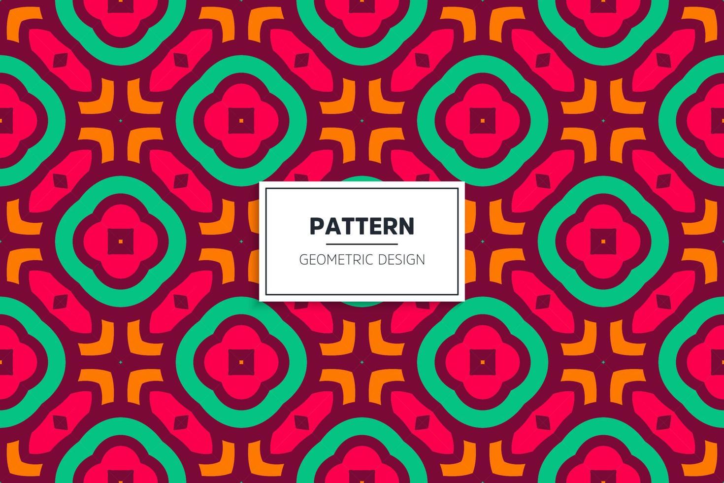 patrón sin costuras con elementos coloridos vector