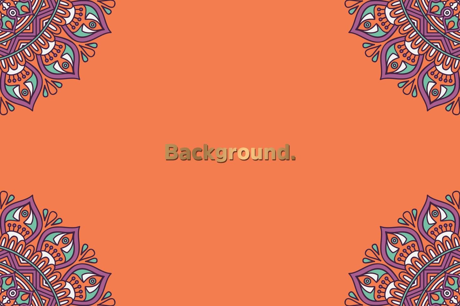 background colorful ornament vector