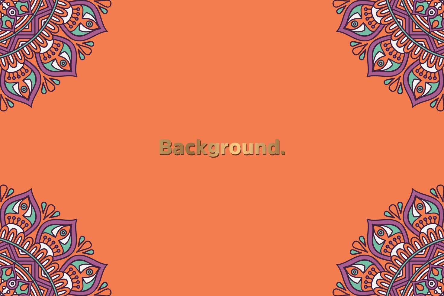 background colorful ornament vector