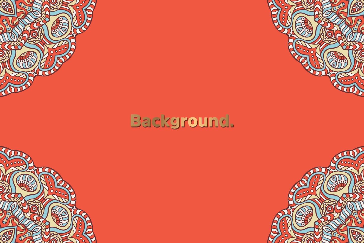 background colorful ornament vector