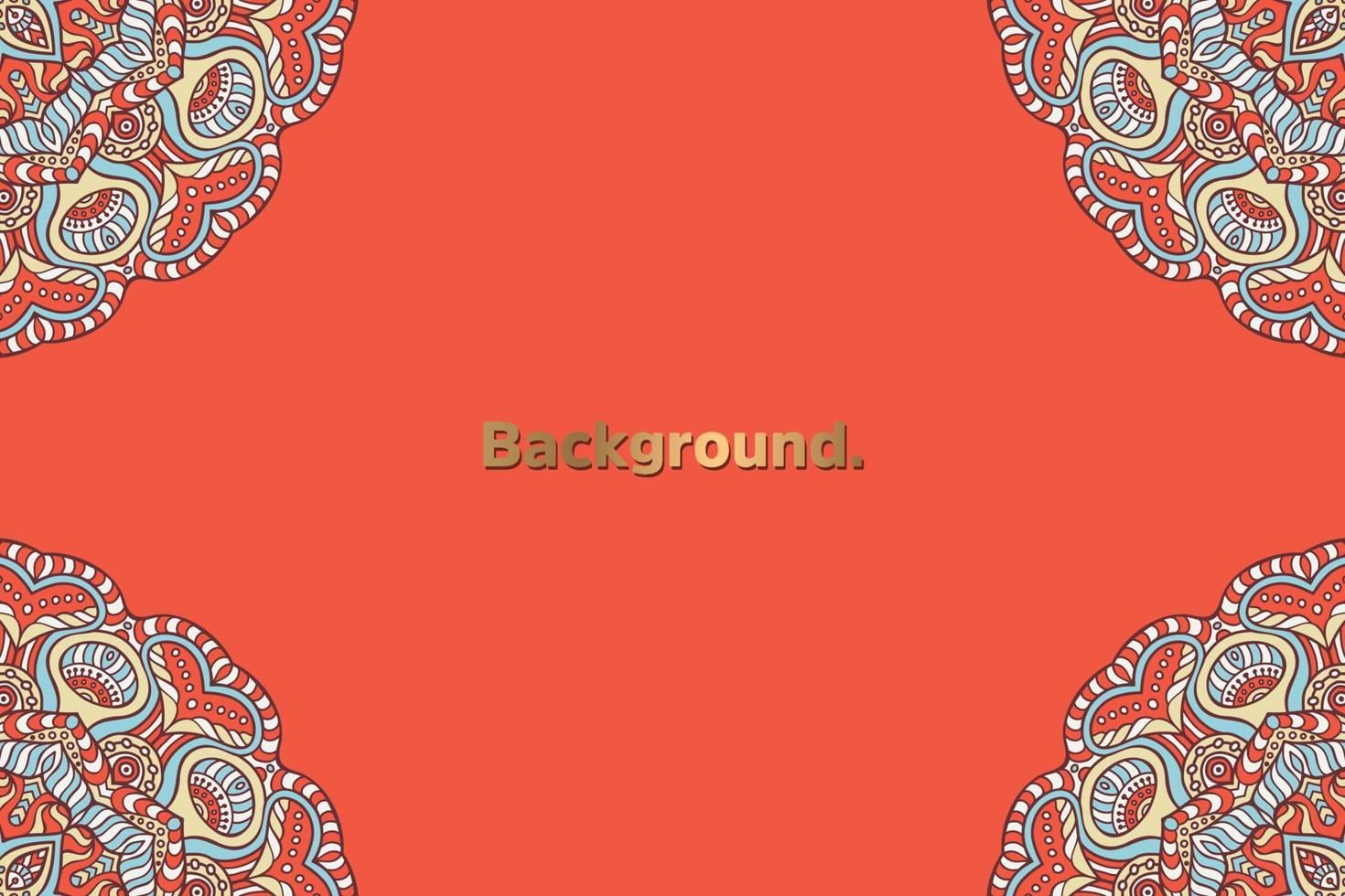 background colorful ornament vector