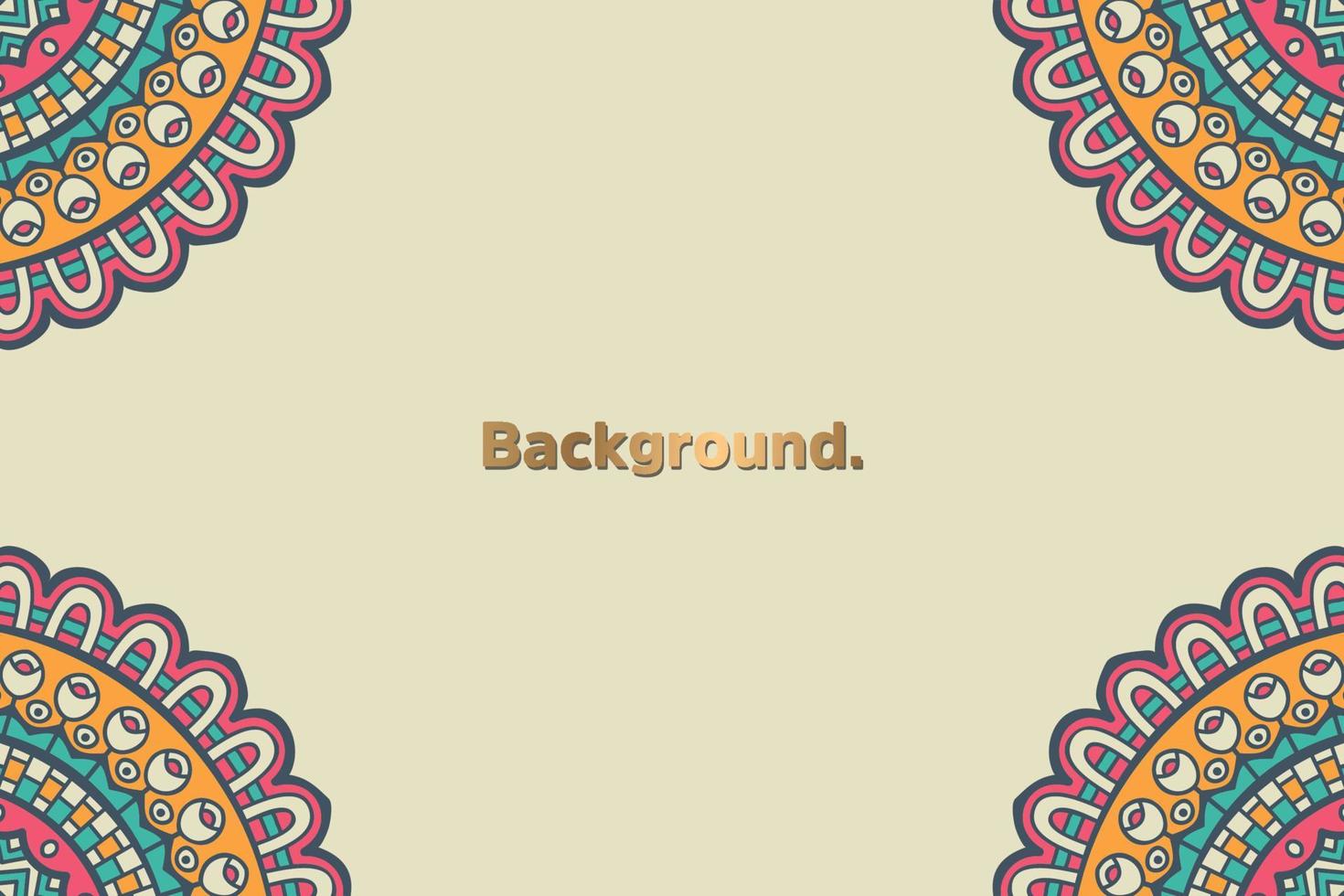 background colorful ornament vector
