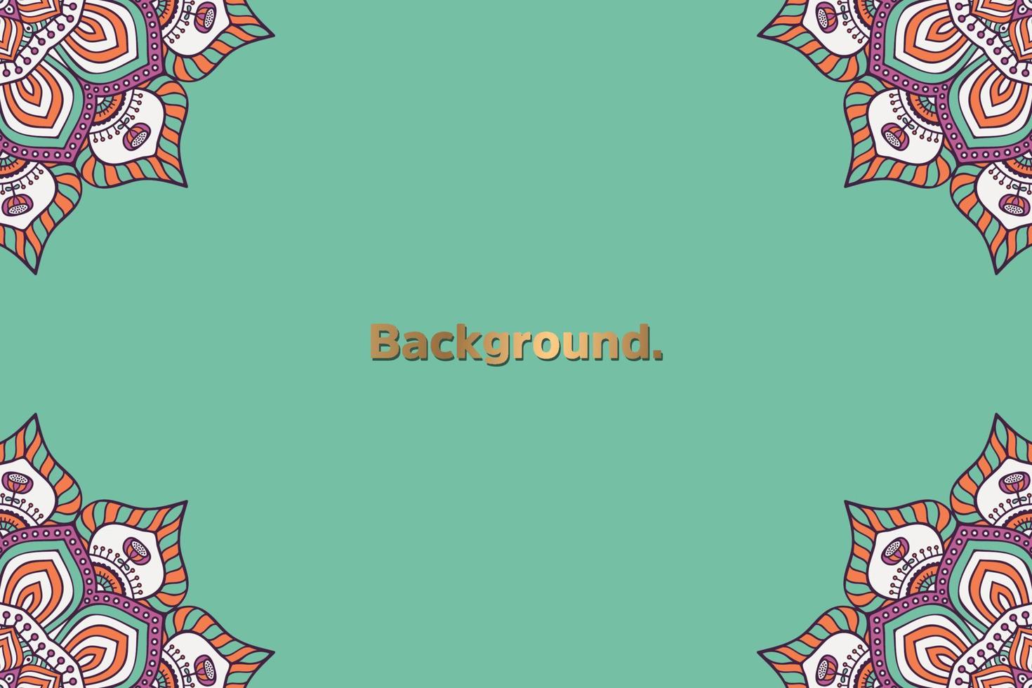 background colorful ornament vector