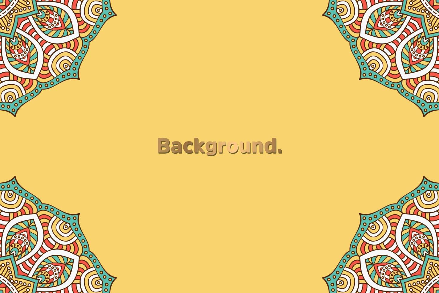 background colorful ornament vector