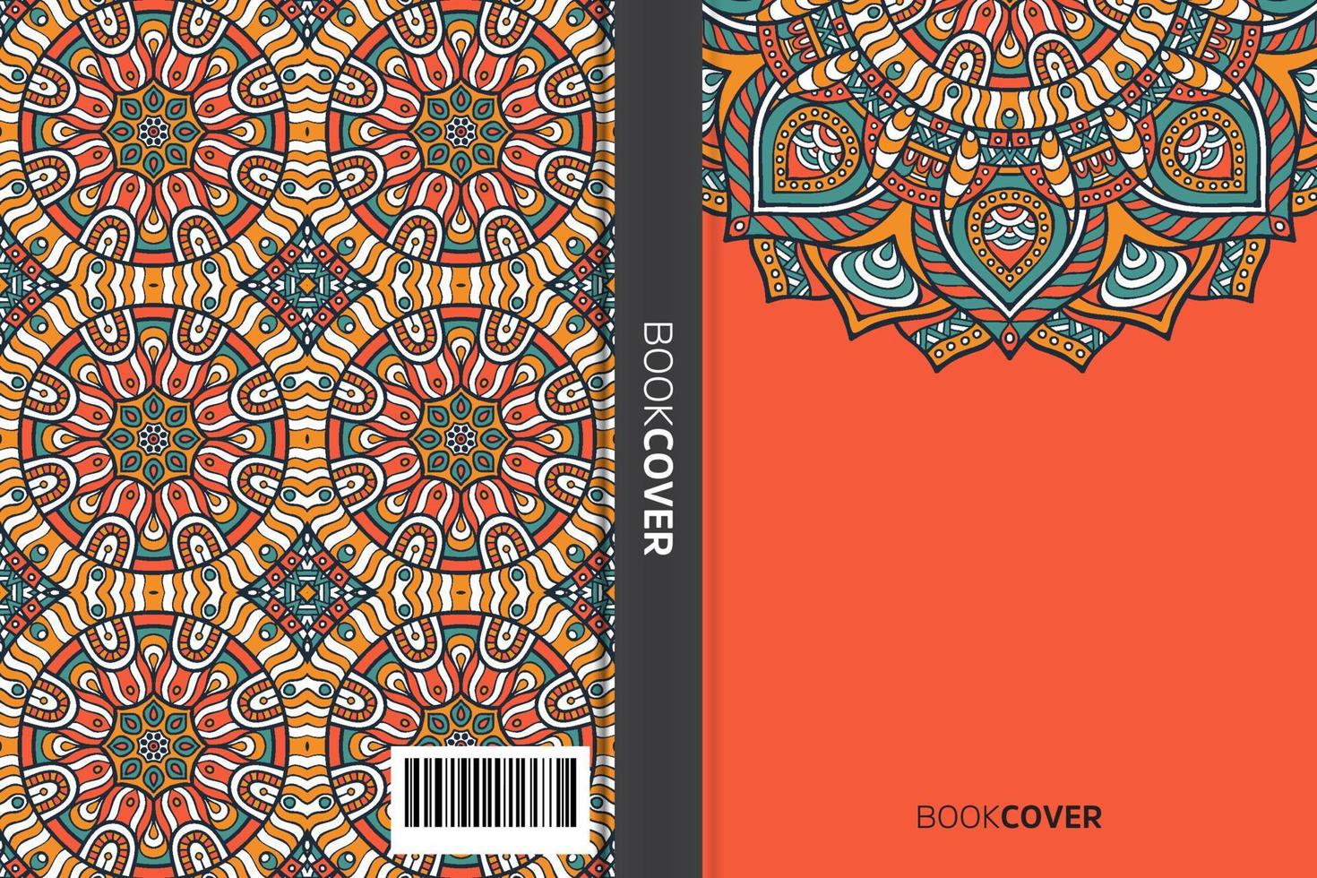 Mandala Cover Book vector