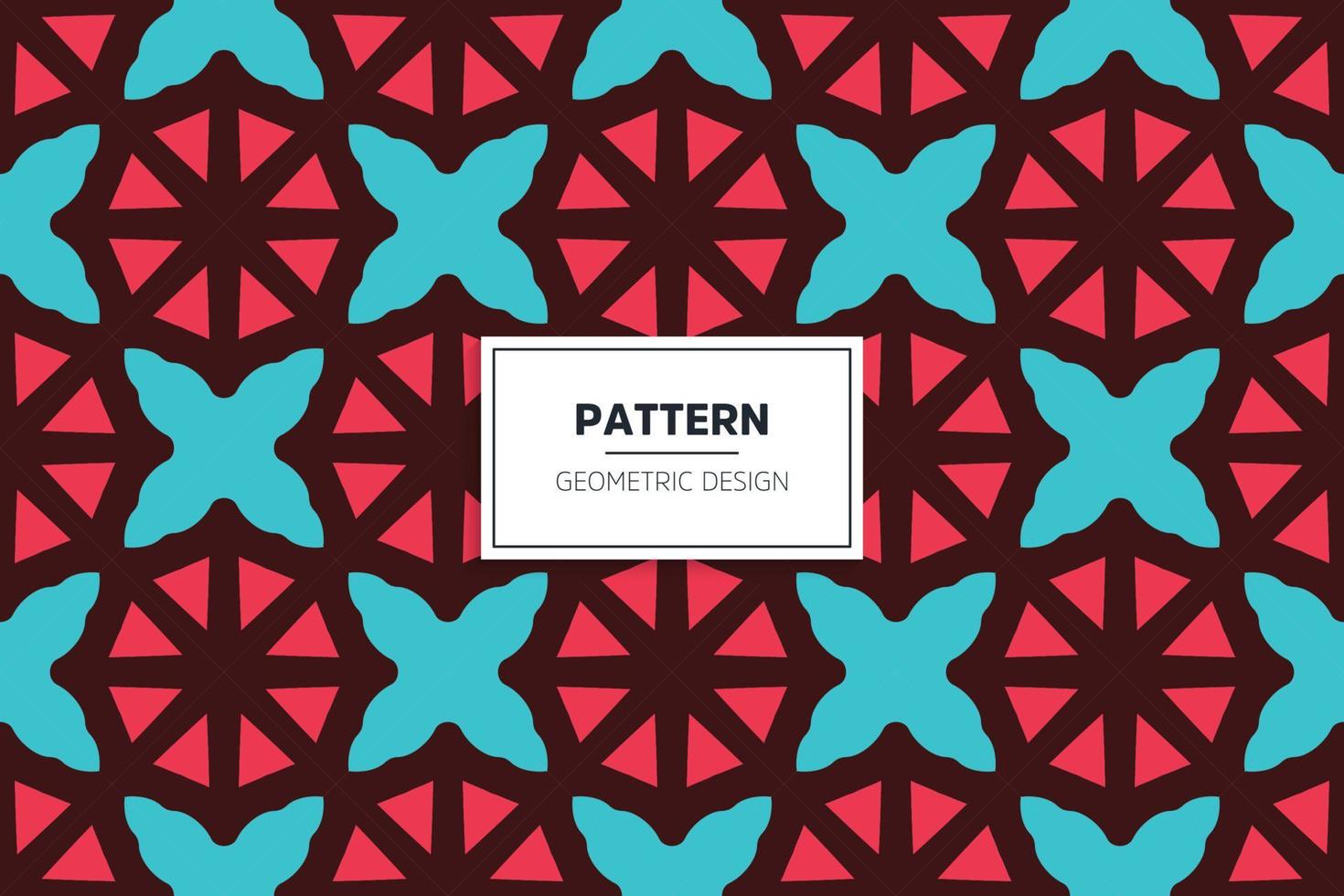 colorful seamless pattern design ornament vector