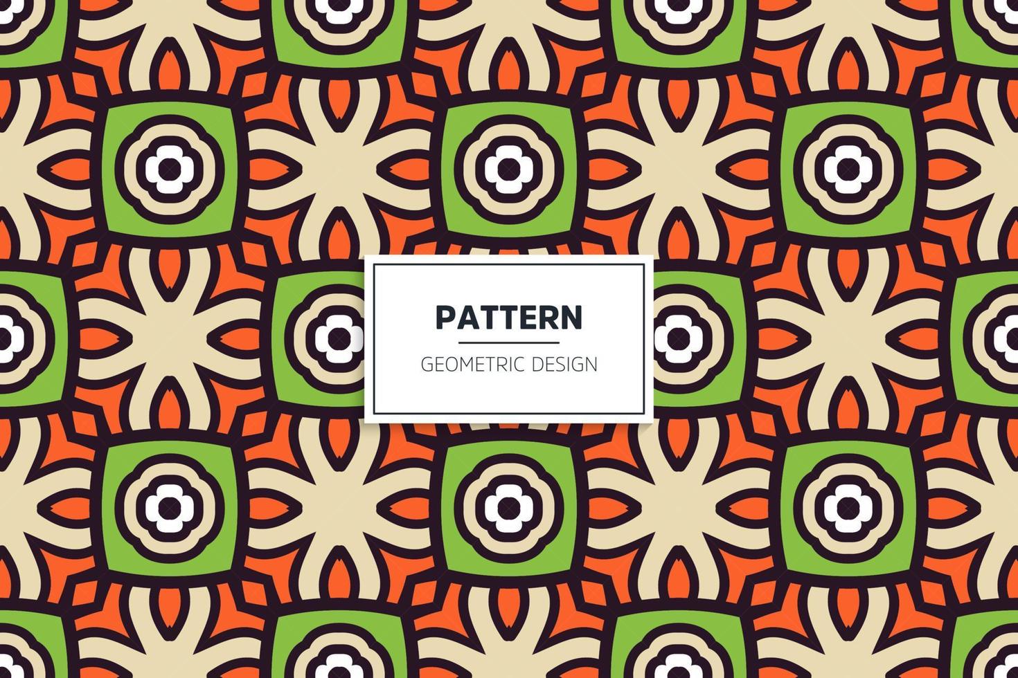 Seamless pattern background colorful elements vector