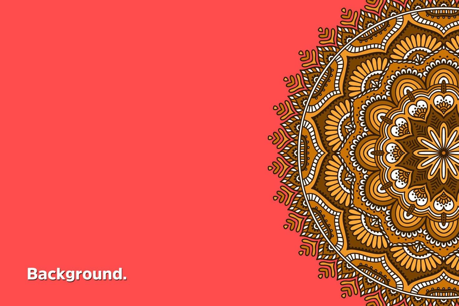 Background ethnic design vector