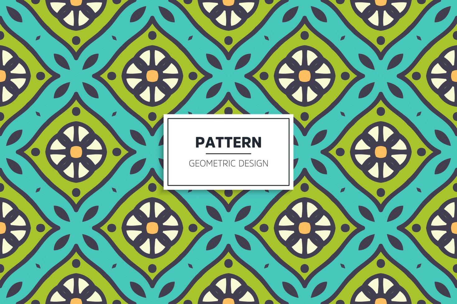 Colorful semaless pattern ethnic design vector
