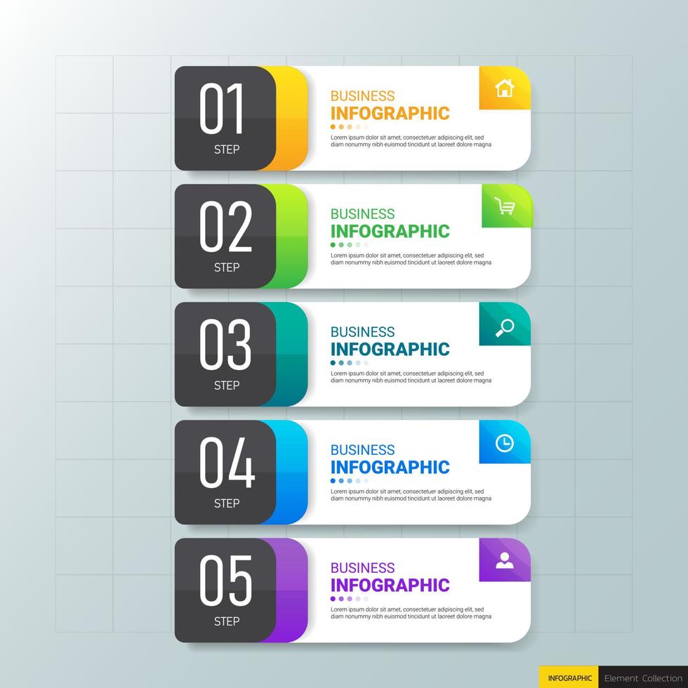 Infographics Design Template vector