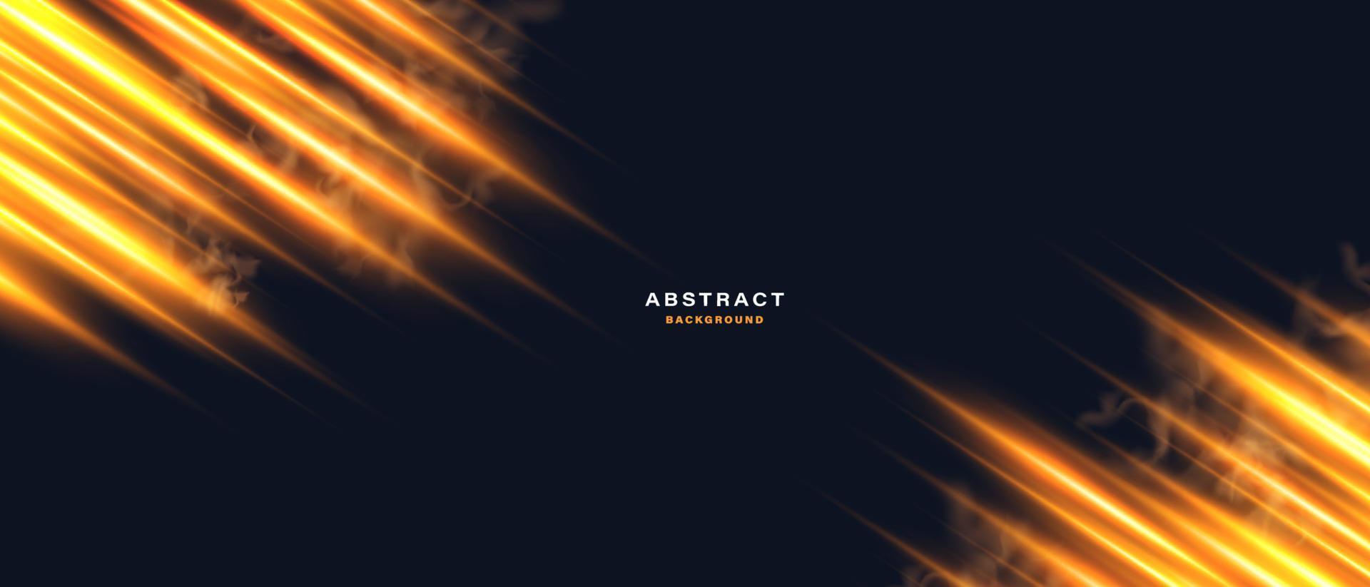 Abstract background with motion neon light vector
