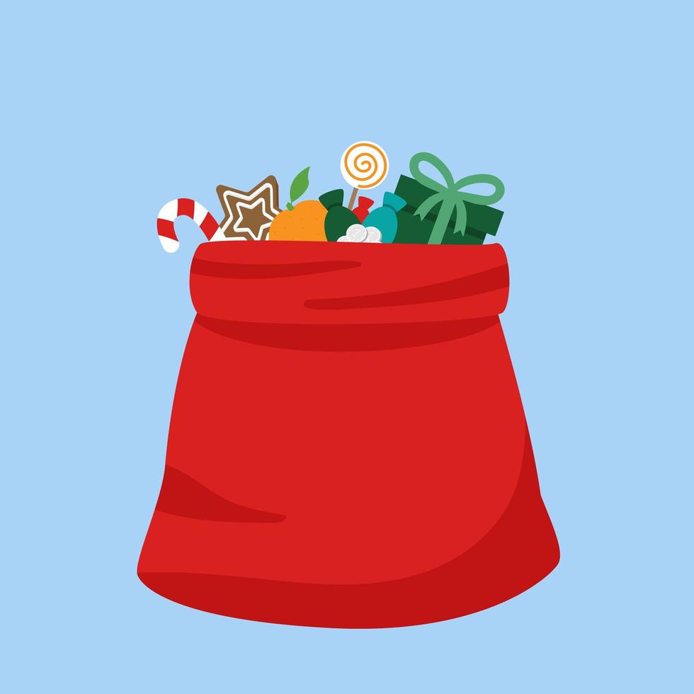 Full gift open santa claus red bag. Cartoon illustration 3805130 Vector Art at Vecteezy Full gift open santa claus red bag. Cartoon illustration 3805130 Vector Art at Vecteezy