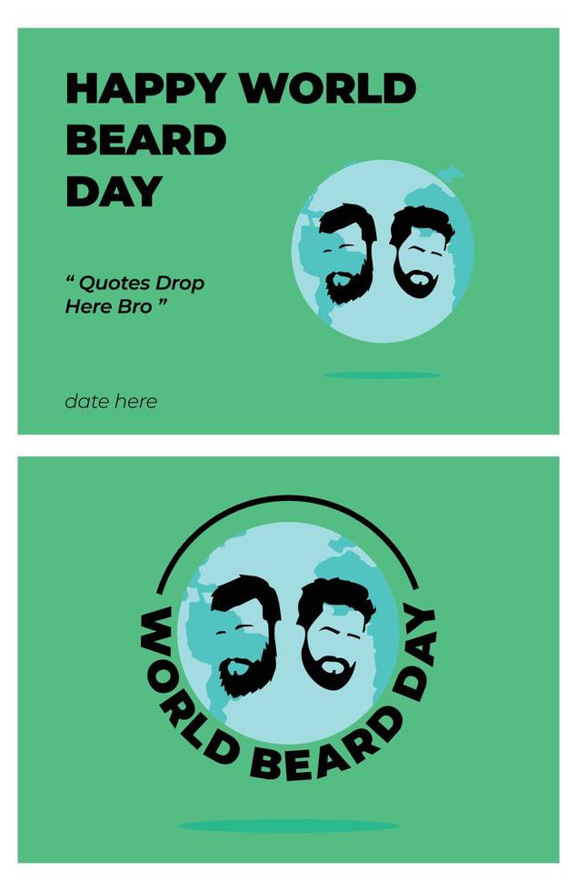 Beard day, Beard , World Beard day vector