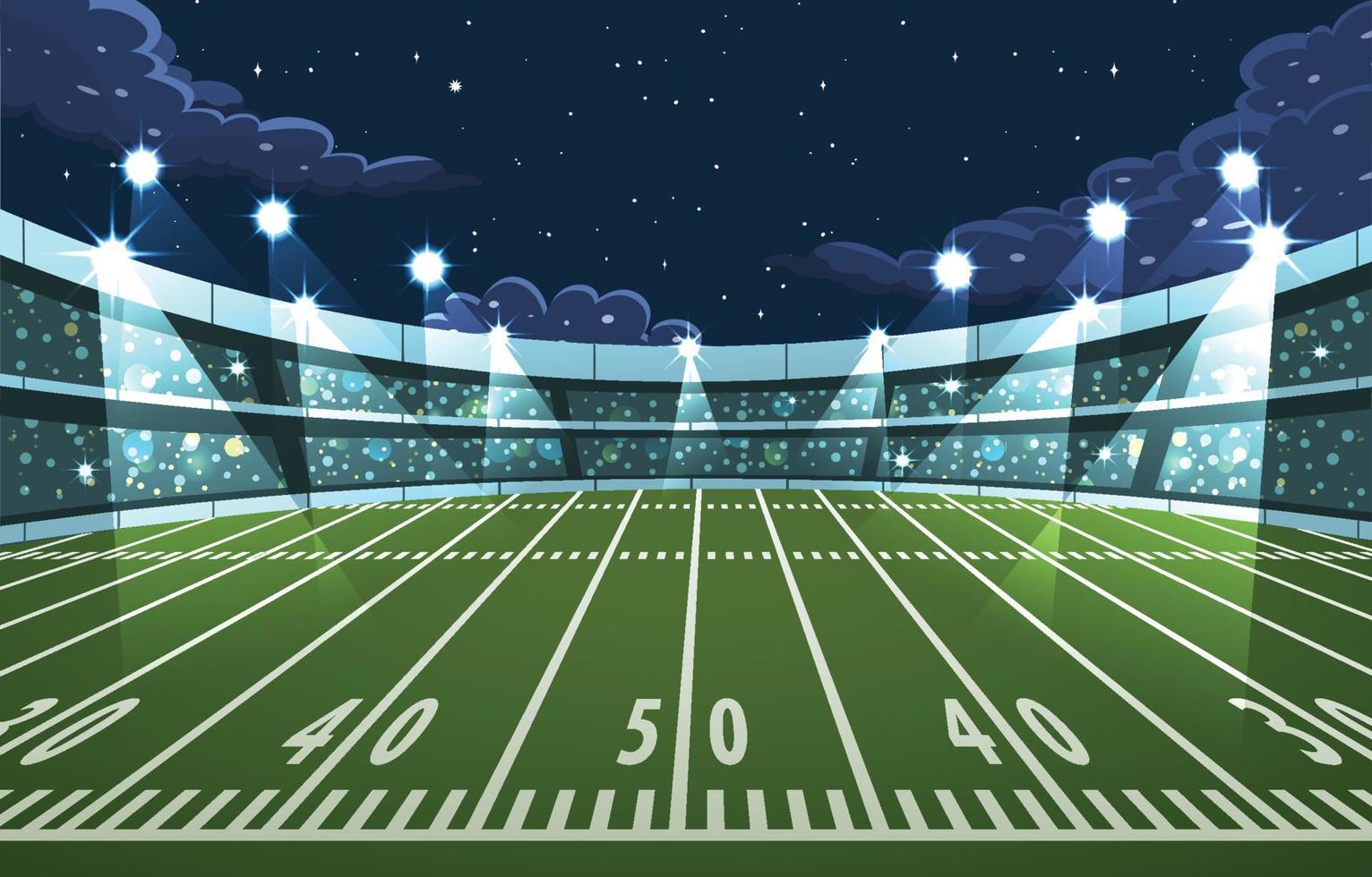 Superbowl Stadium Background vector