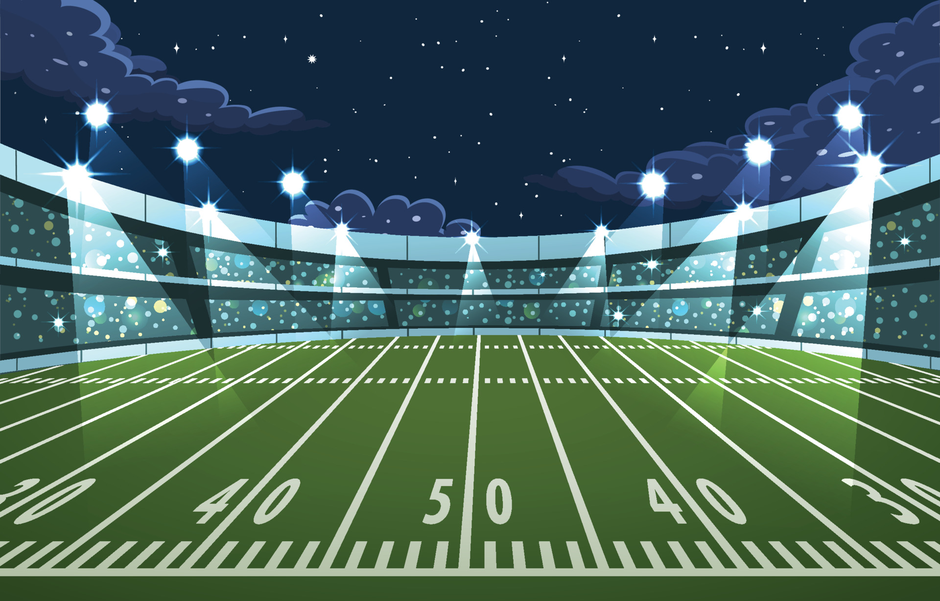 Superbowl Stadium Background 3805654 Vector Art at Vecteezy