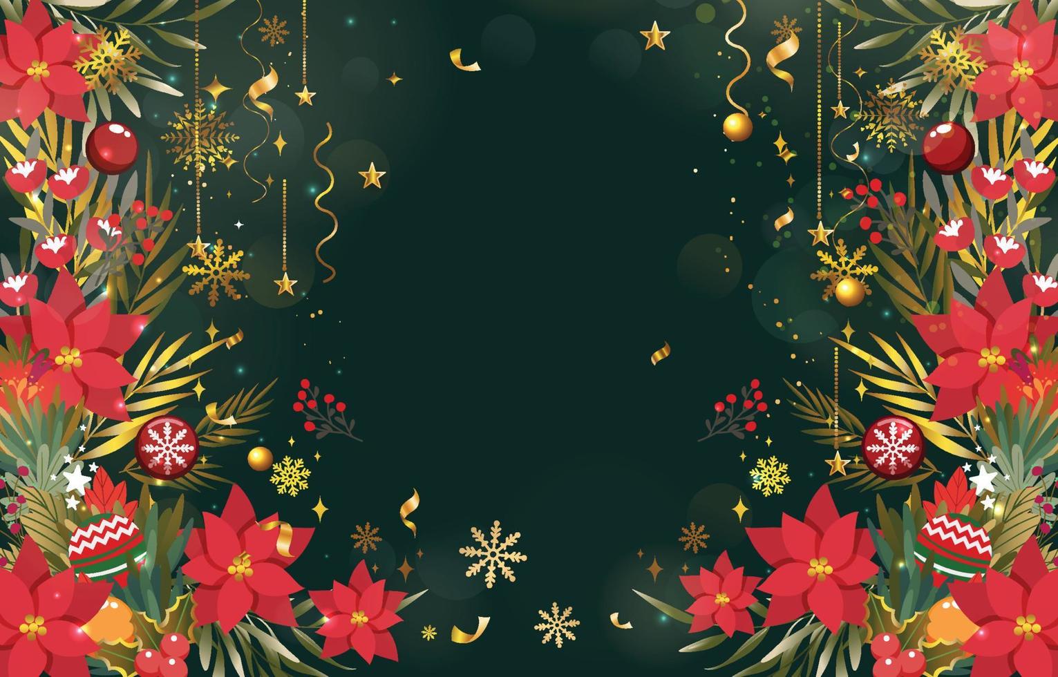 Merry Christmas Background vector