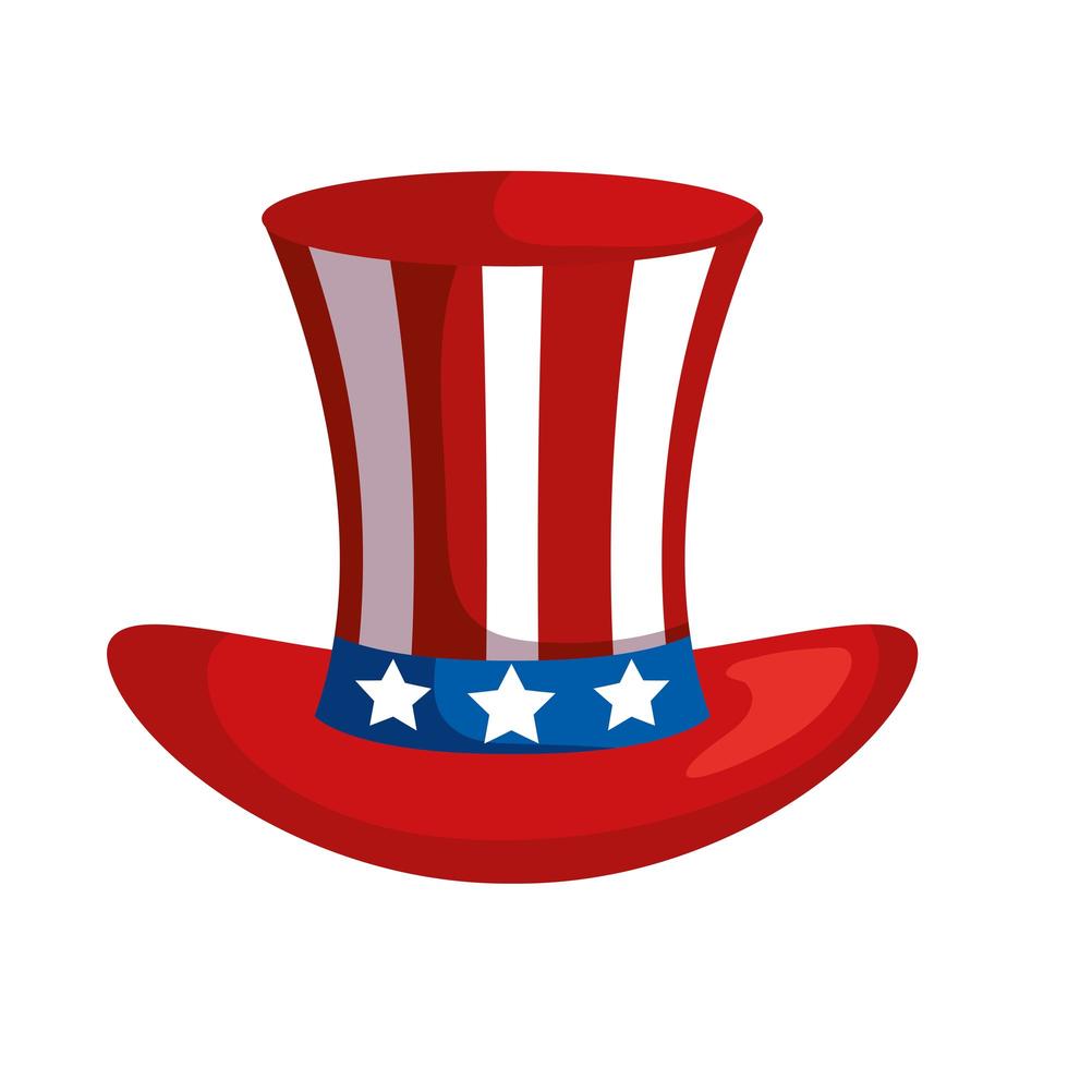 United states hat vector