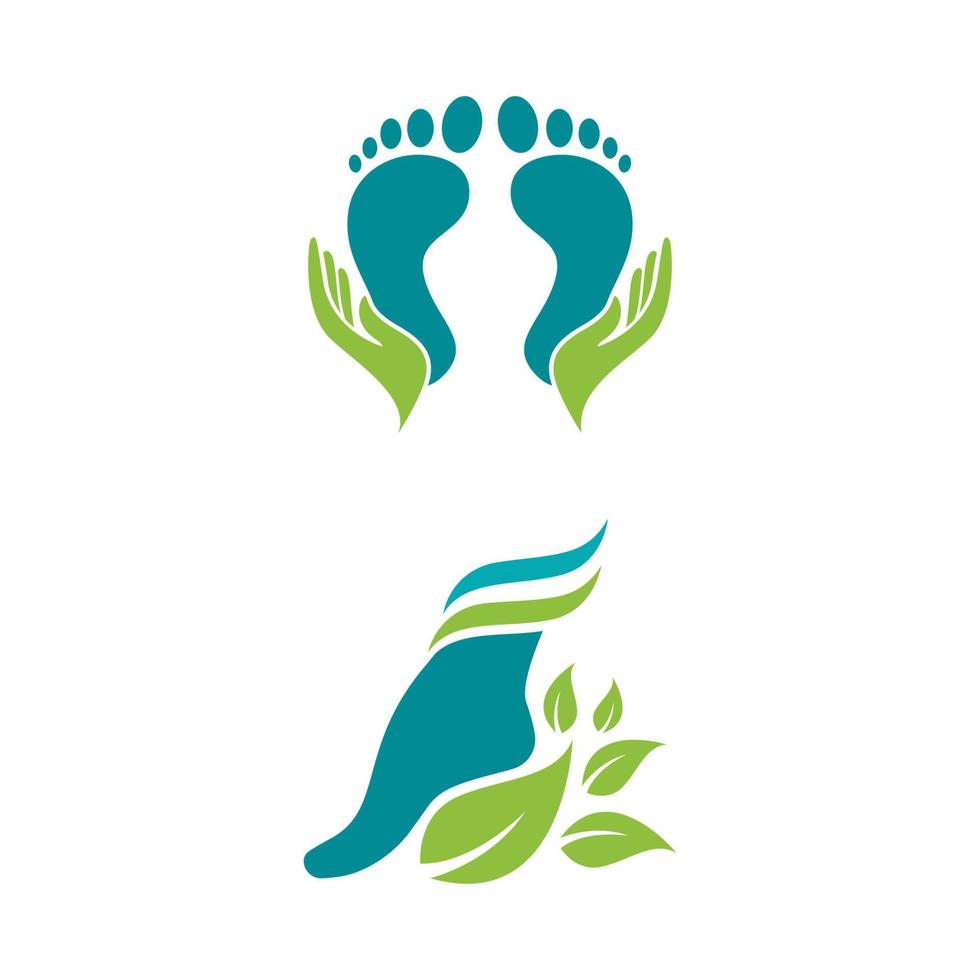 Foot Care Logo Template vector icon illustration