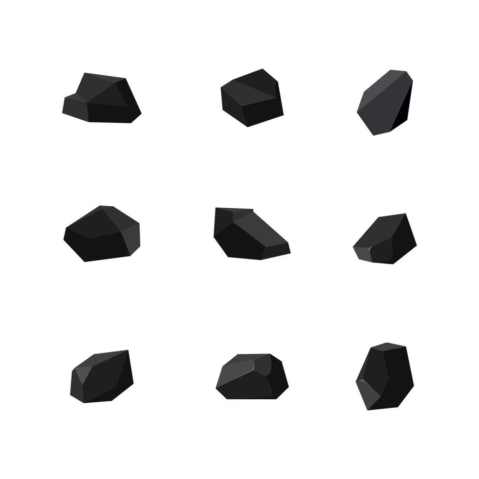charcoal Vector icon design illustration
