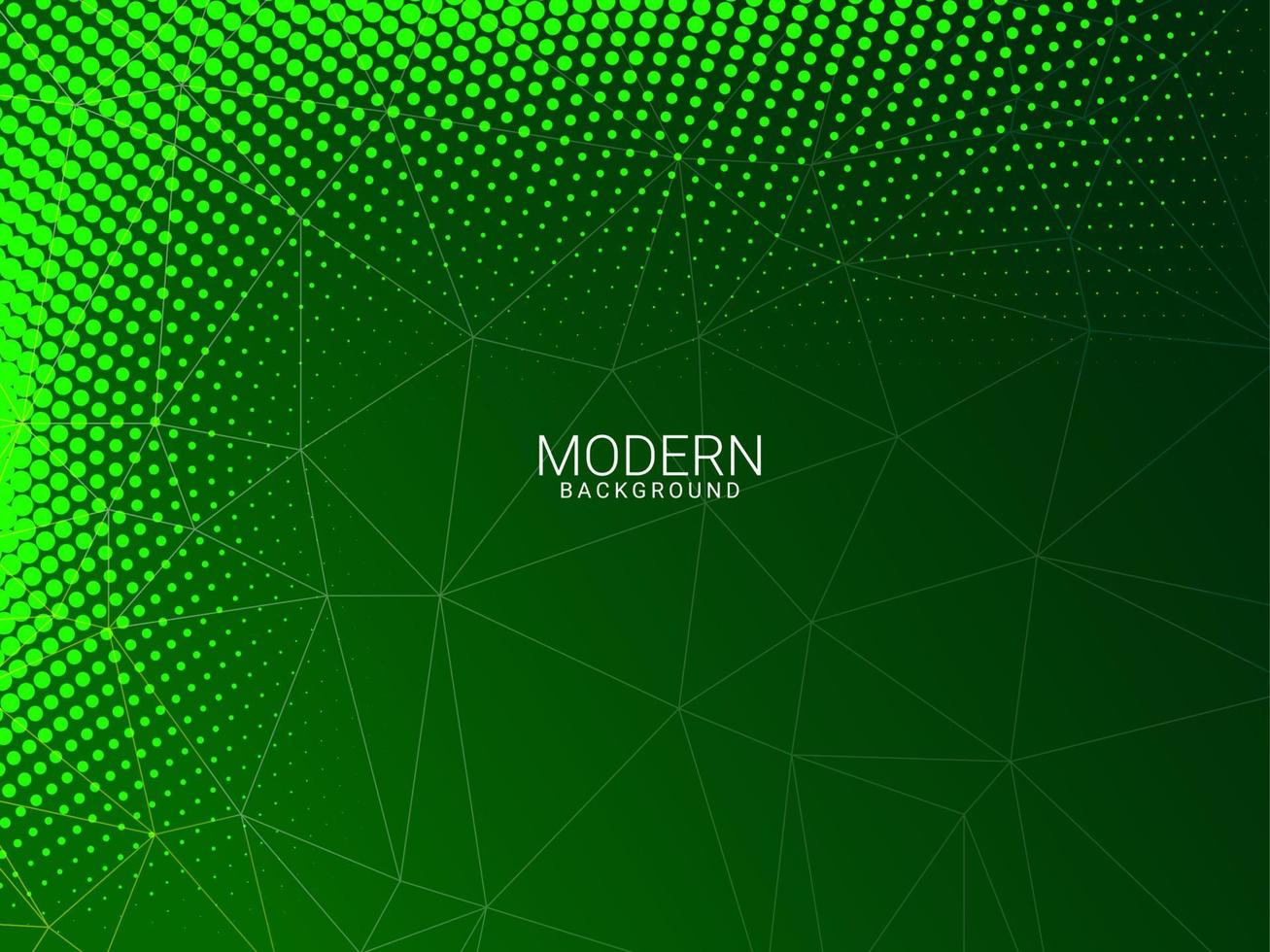 Abstract geometric green elegant modern pattern colorful background vector