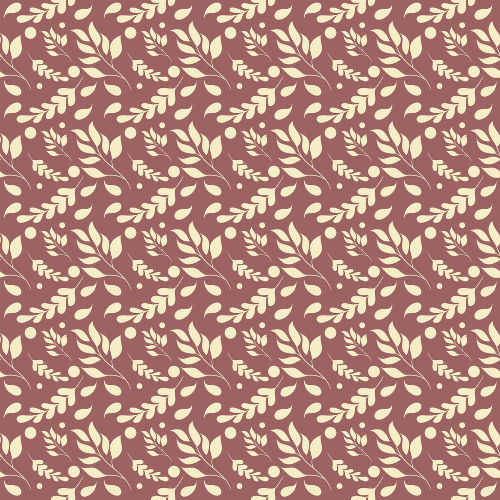 seamless pattern with natural and traditional themes vector