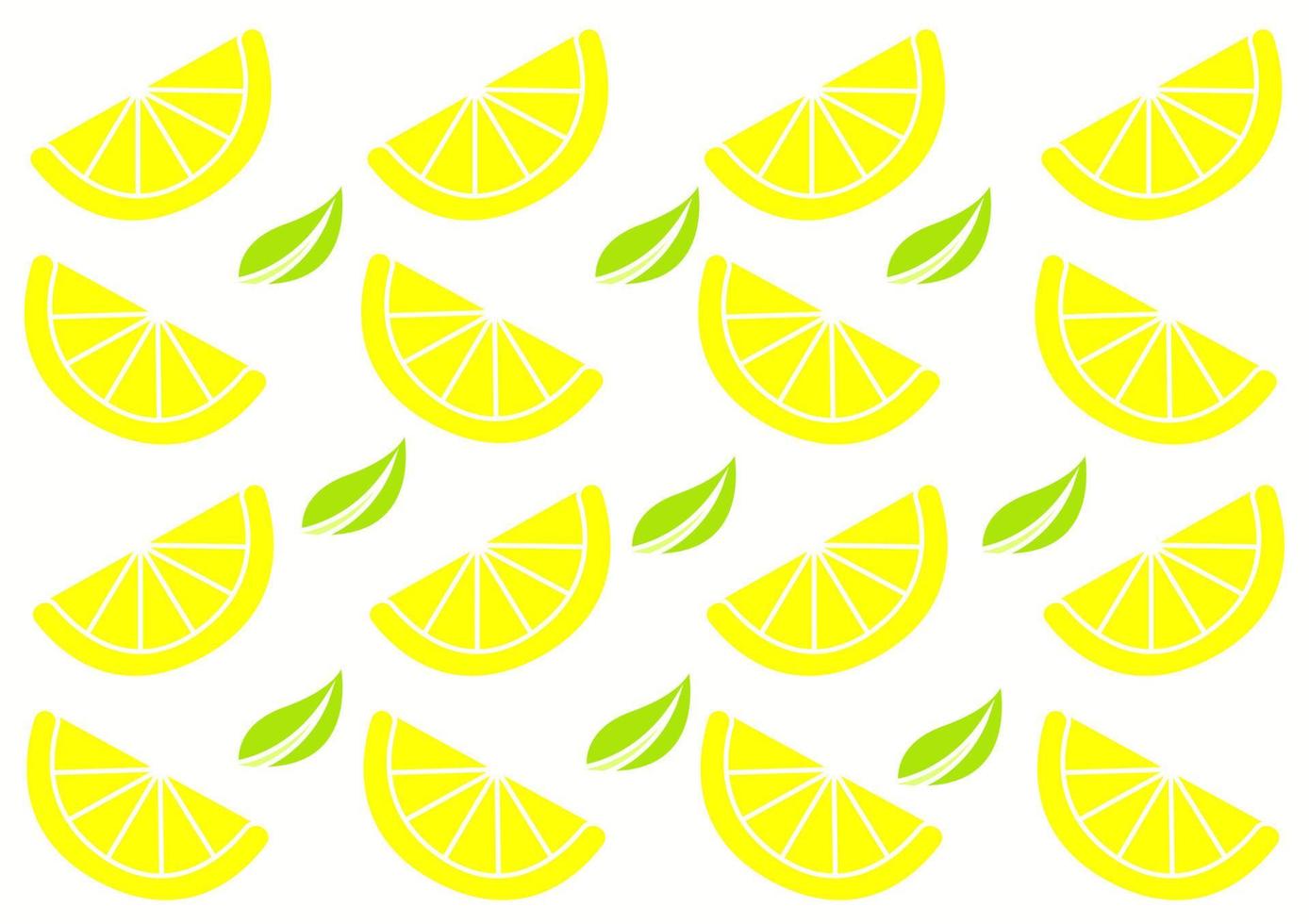 Lemon background with a yellow theme vector
