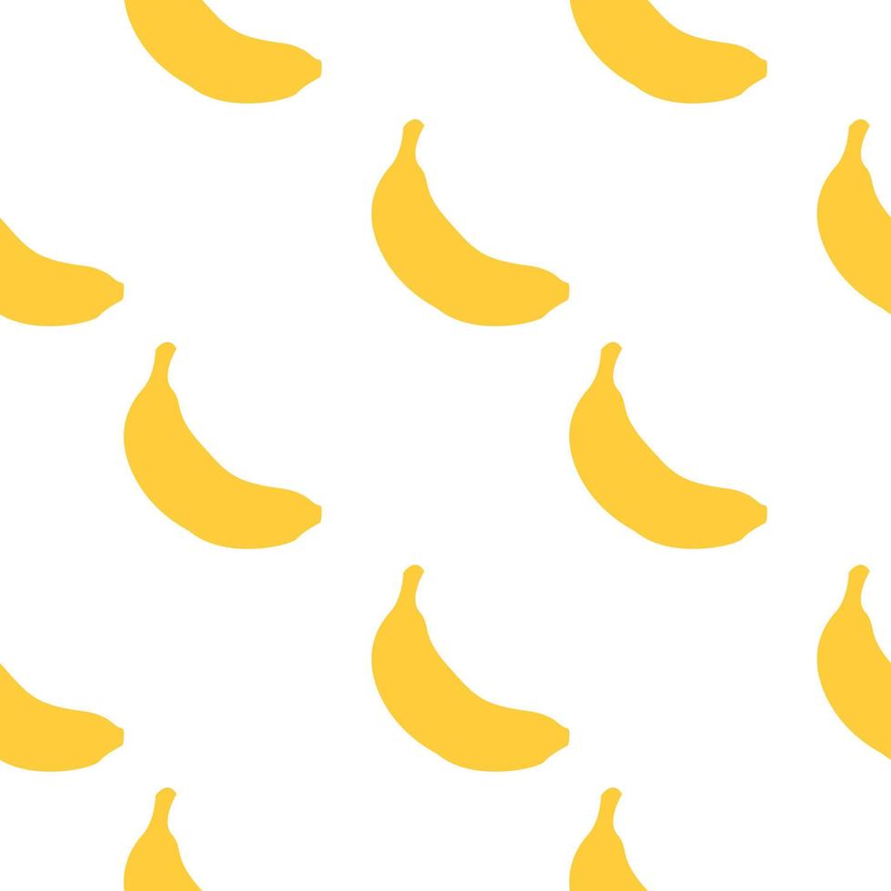 banana seamless pattern vector