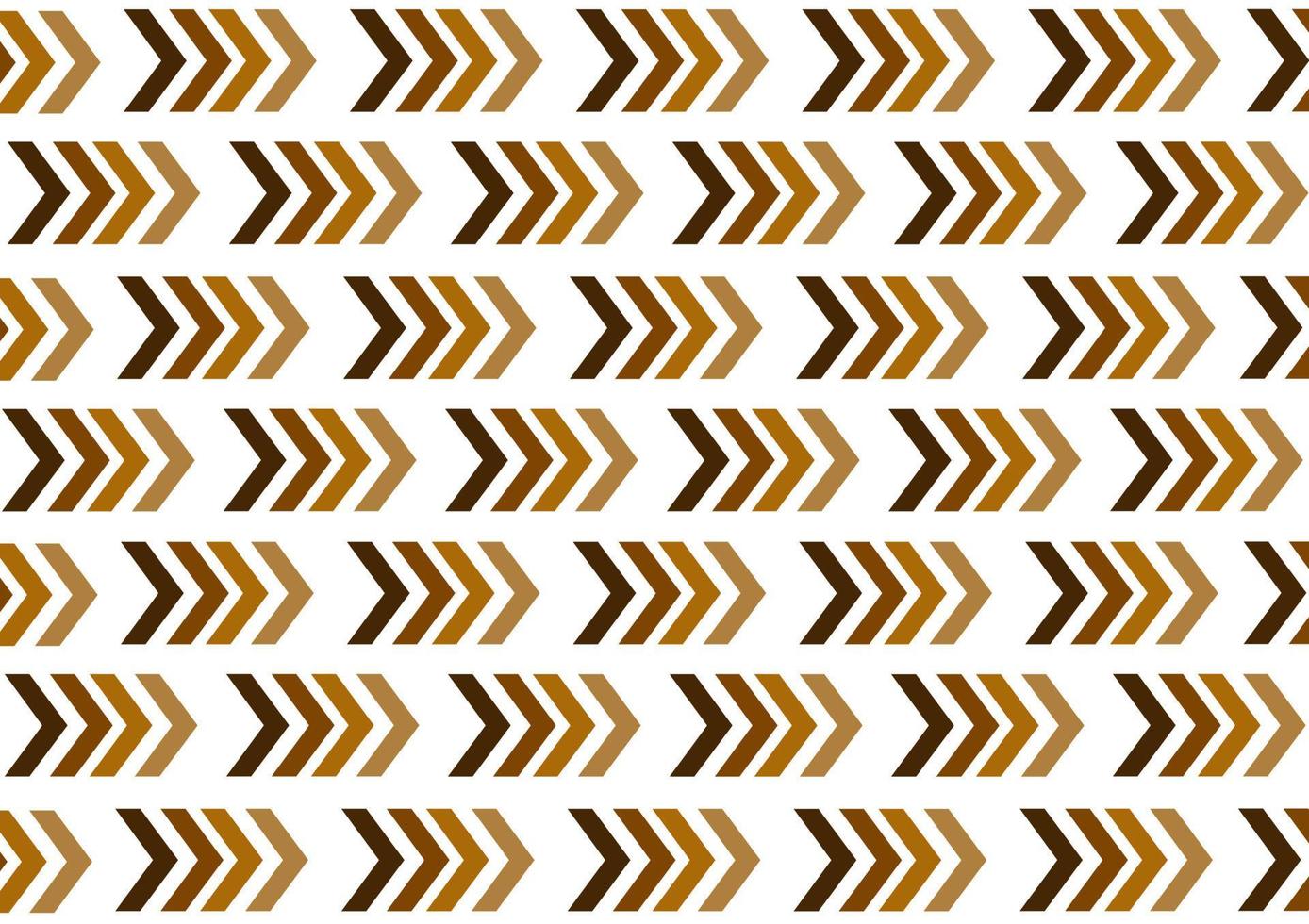 brown arrow pattern vector