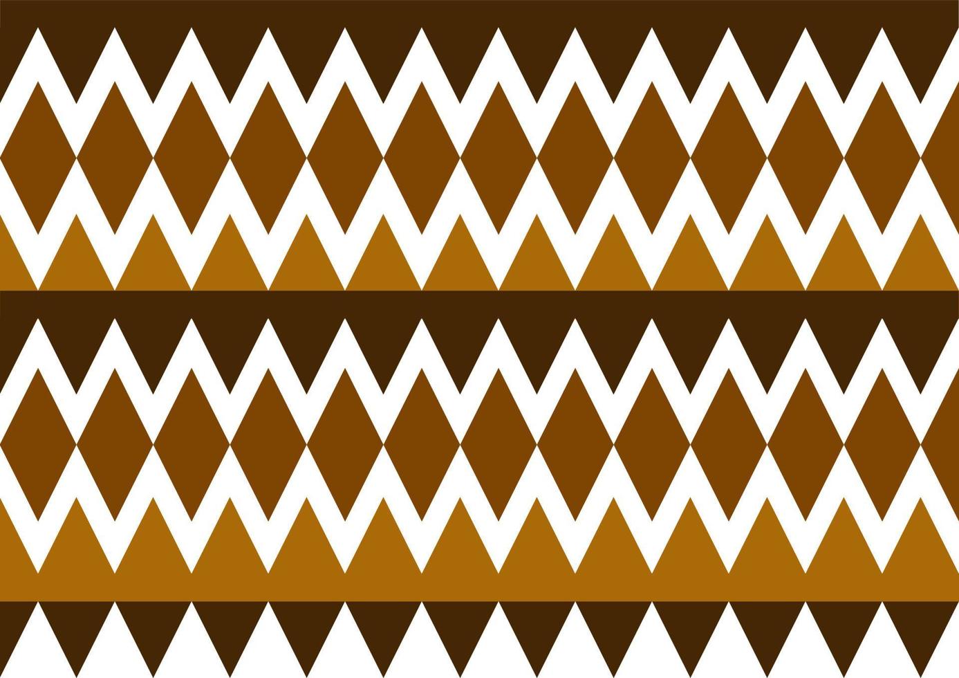 brown triangle pattern vector