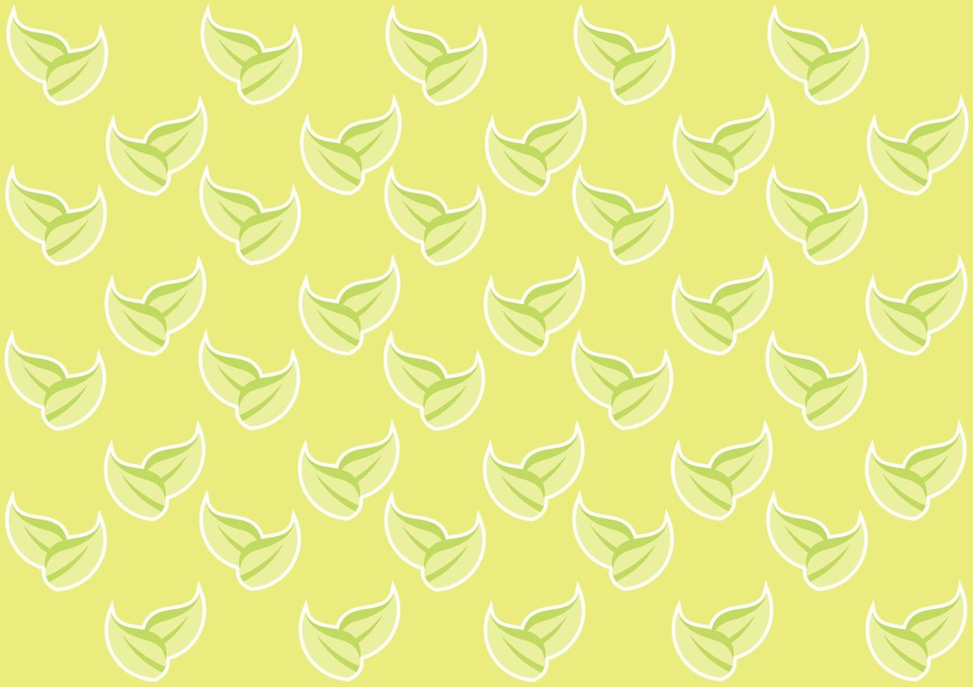 fondo de hoja de té fresco vector