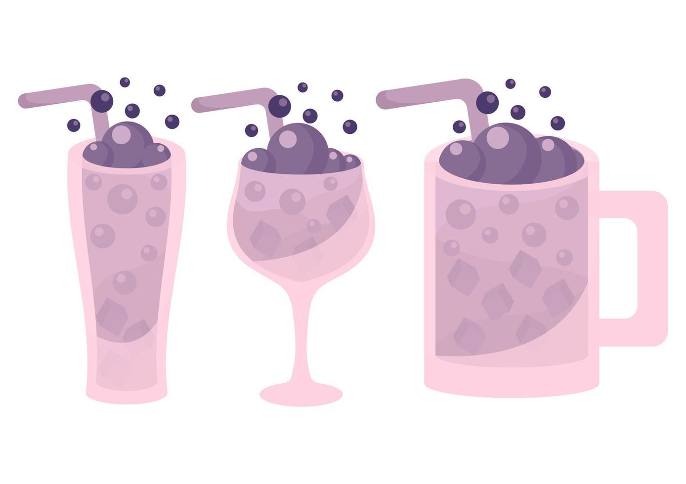 illustration of a cool and refreshing soda drink vector