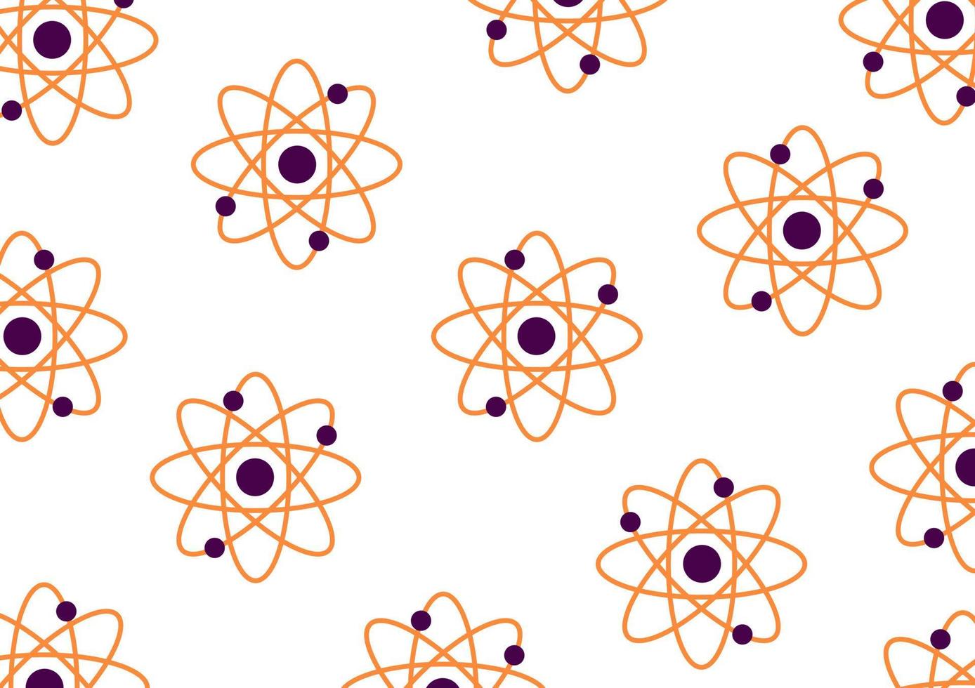 atomic background on a white background vector