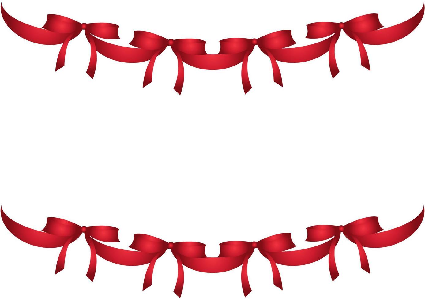 Fondo de cinta roja con tema de decoración. vector