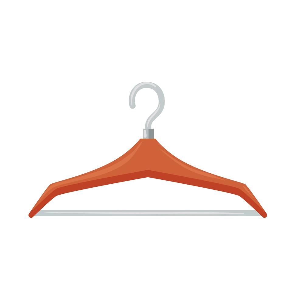 Cloth hanger icon vector