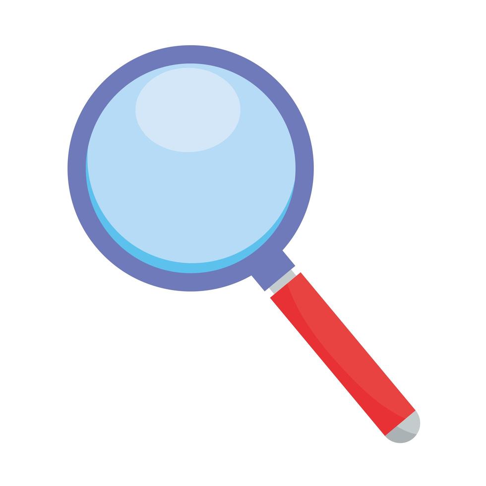 Search lupe icon vector