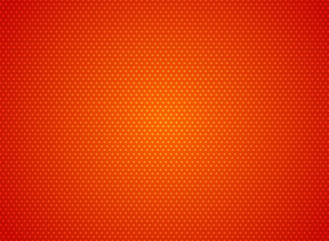 patrón de puntos abstractos sobre fondo rojo concepto de tecnología futurista. textura de elemento de partículas digitales. vector