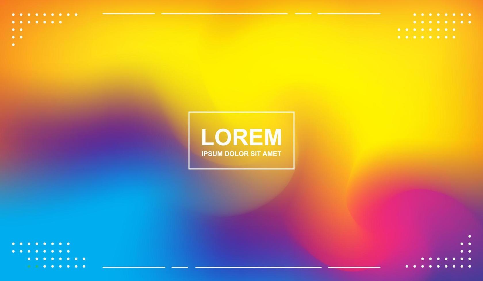Abstract mesh background with rainbow colors 2 vector