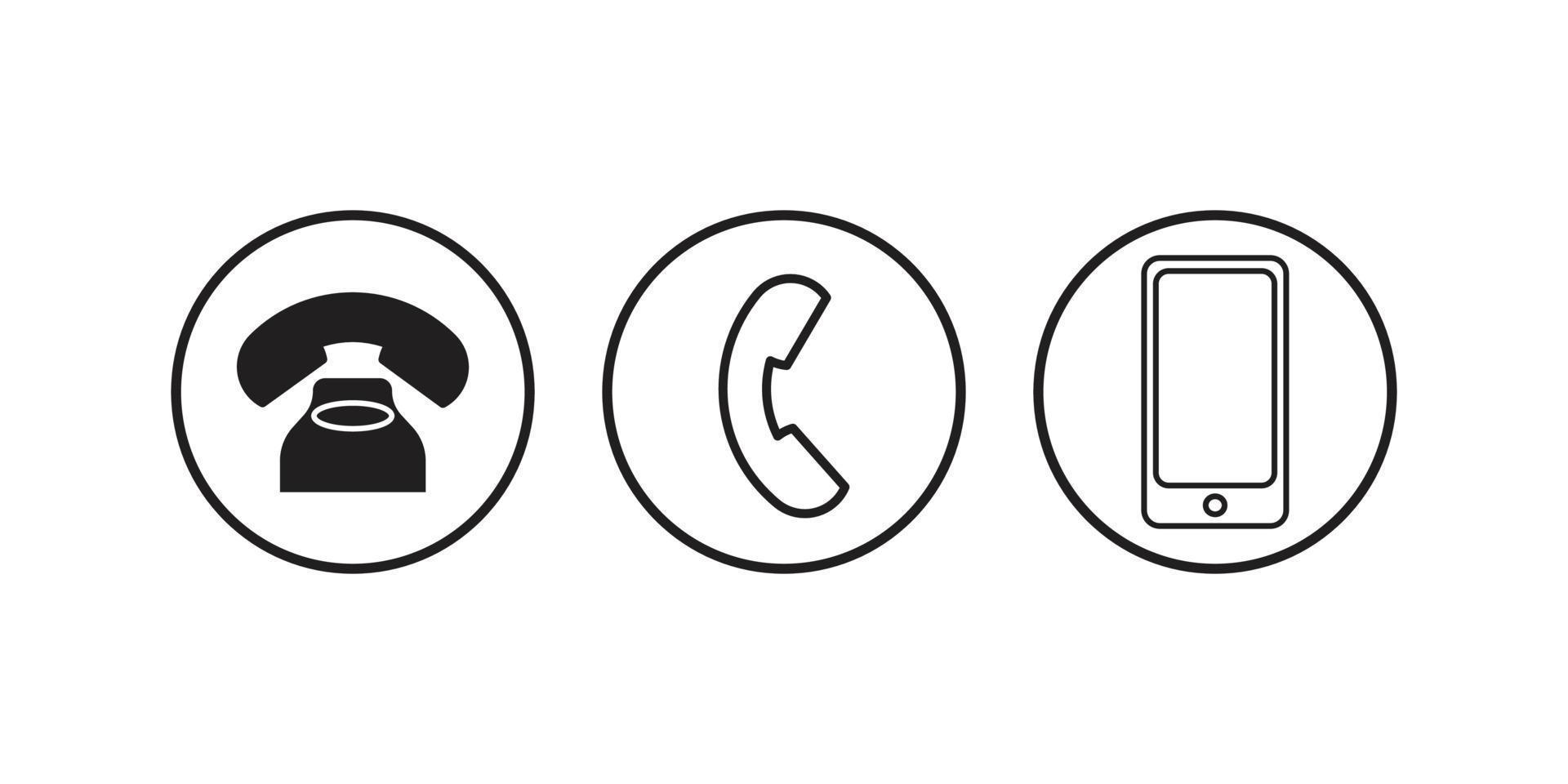 Telephone Icon Vector For Web, Presentation, Logo, Infographic