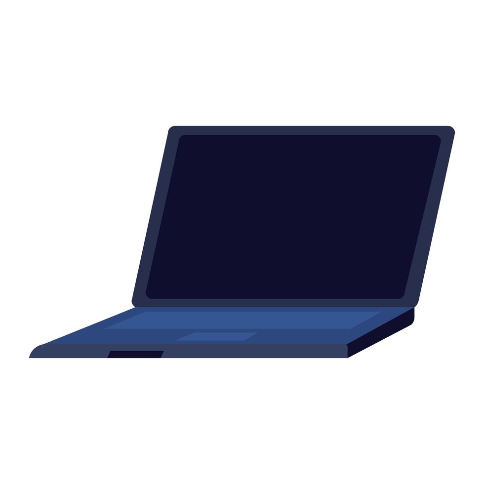 laptop computer icon vector