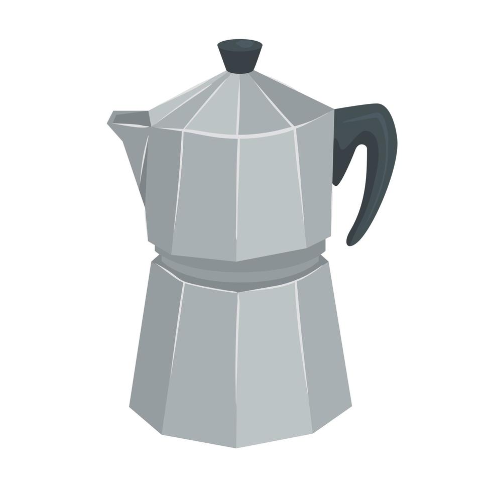 coffee moka pot vector