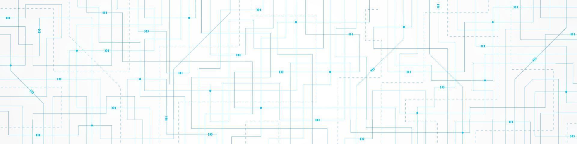 Abstract Technology Background, circuit board pattern, microchip, power line vector