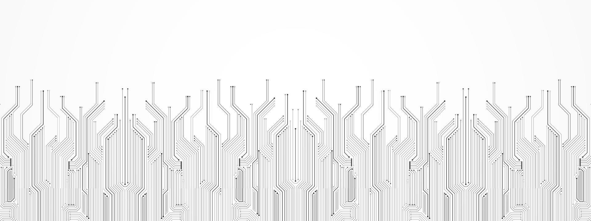 Abstract Technology Background, circuit board pattern, microchip, power line vector