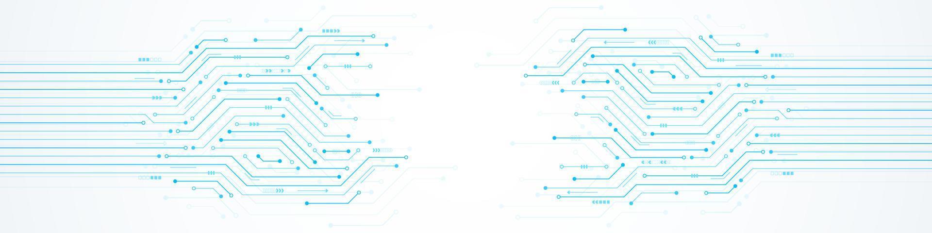 Abstract Technology Background, circuit board pattern, microchip, power line vector