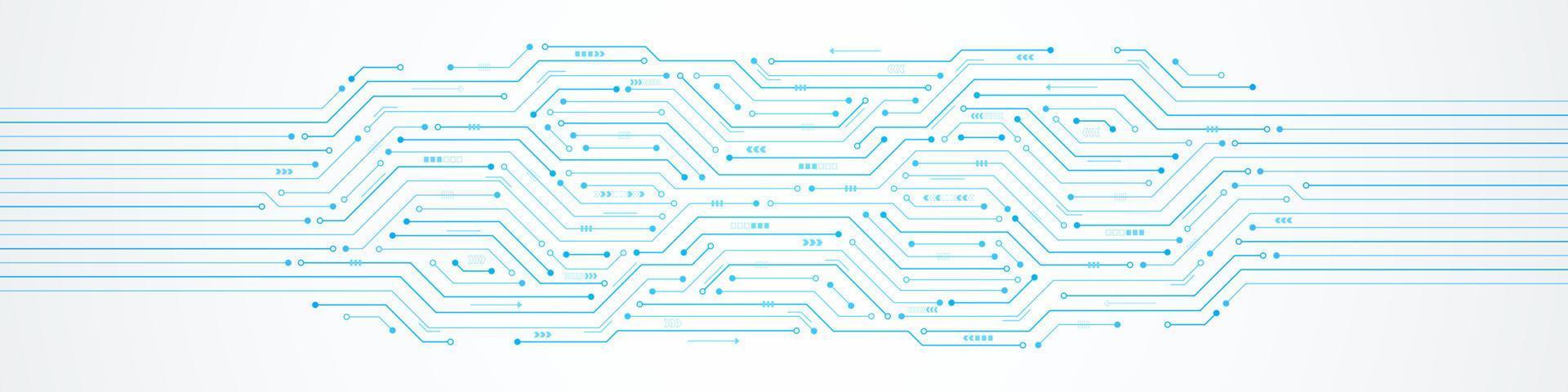 Abstract Technology Background, circuit board pattern, microchip, power line vector