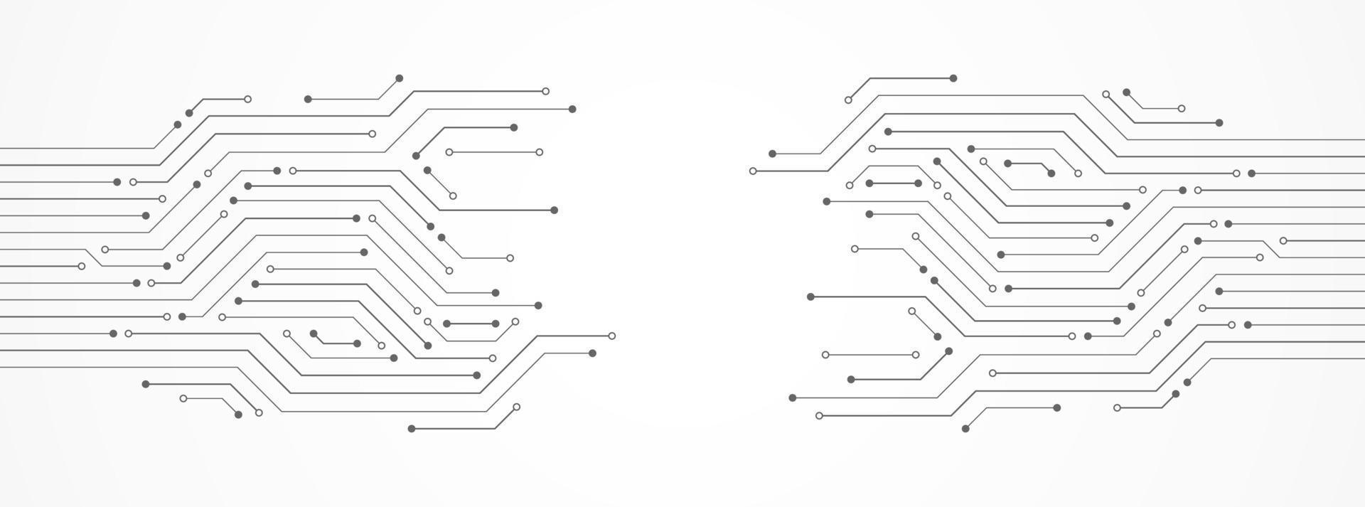 Abstract Technology Background, circuit board pattern, microchip, power line vector