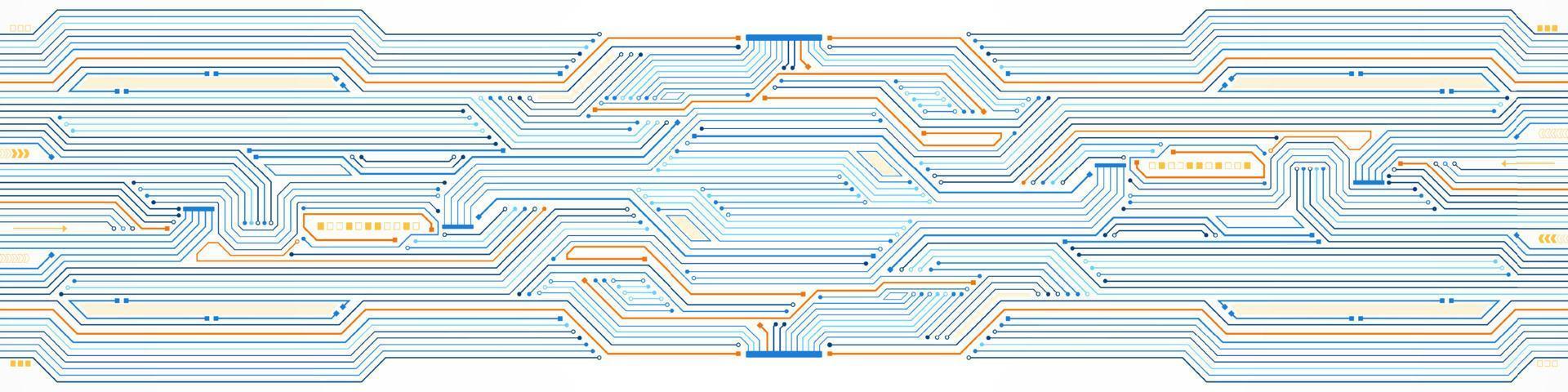 Abstract Technology Background, circuit board pattern, microchip, power line vector