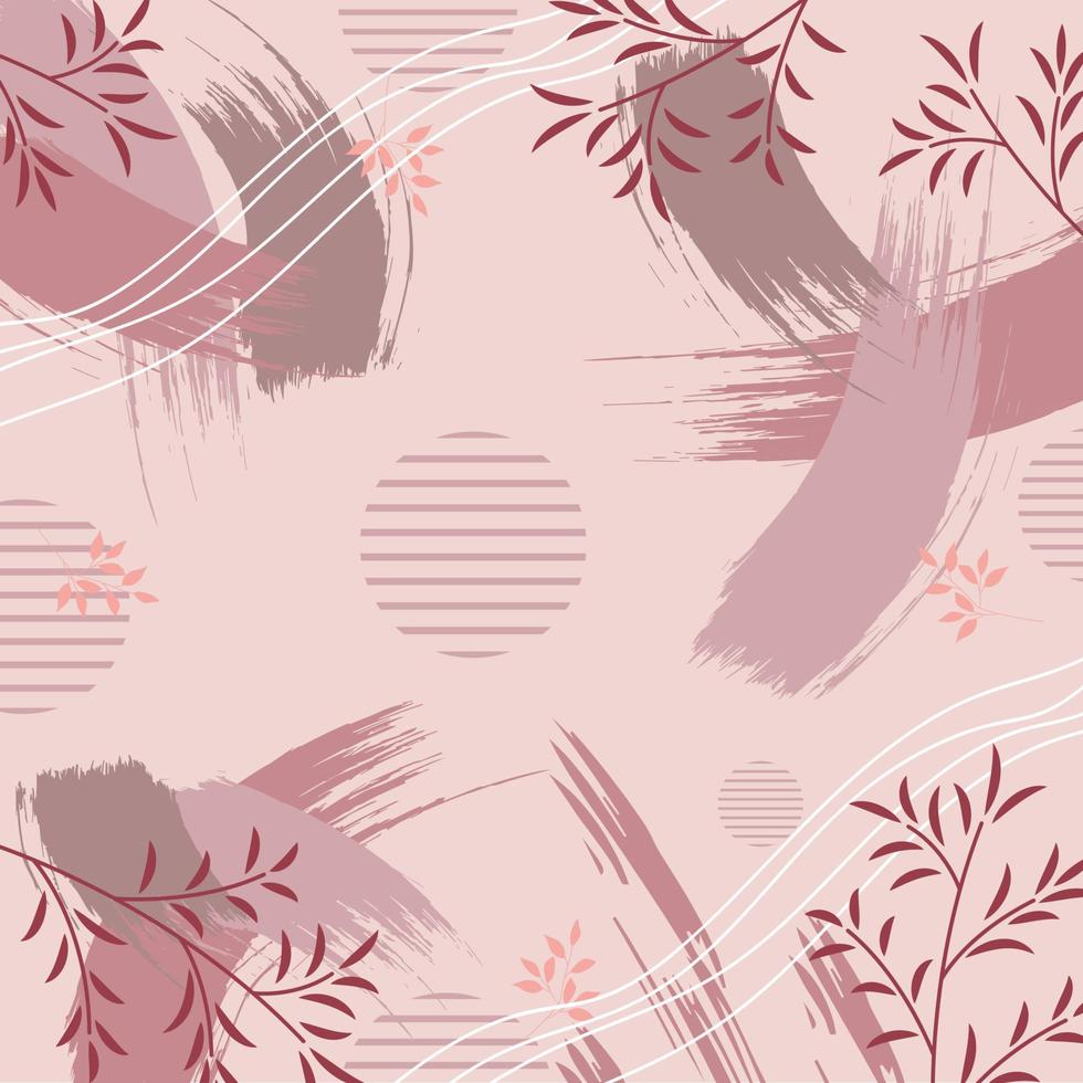 Pañuelo de seda con diseño de patrón abstracto con estilo floral. diseño útil para hijab, pañuelo, bandana, tela, moda, chal, papel tapiz, funda de cama, etc. vector