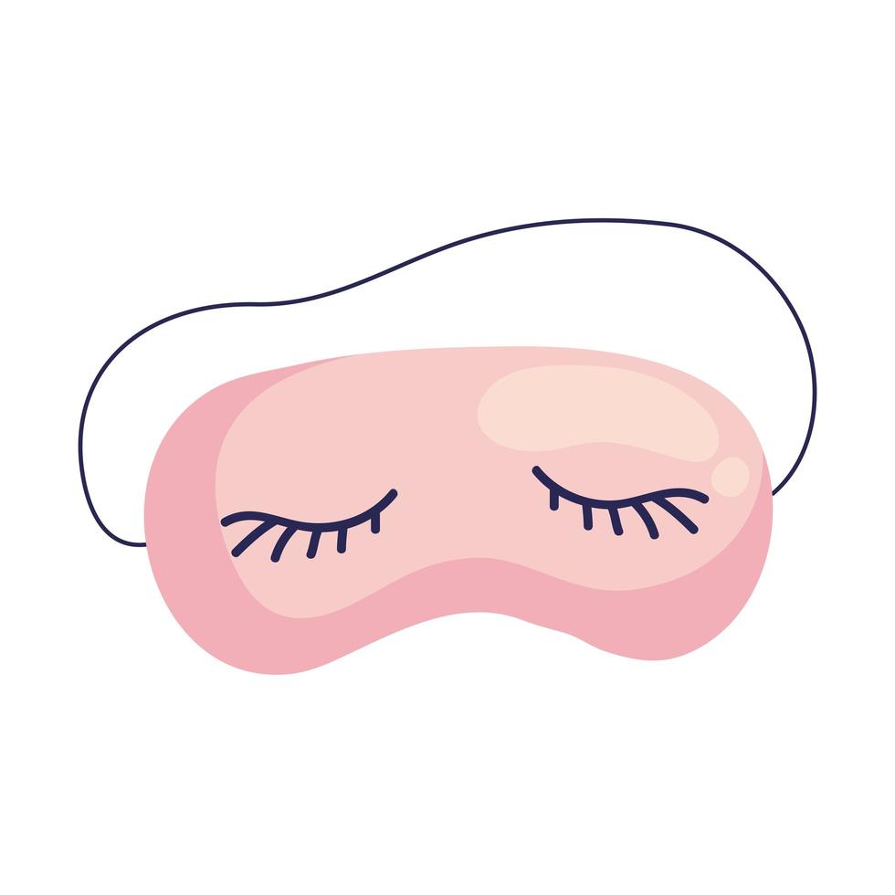 sleep mask accessory vector